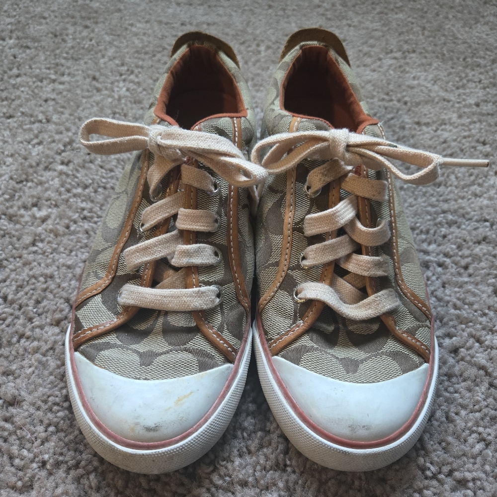 Coach tennis shoes